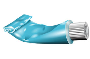 homemade pregnancy-test with toothpaste